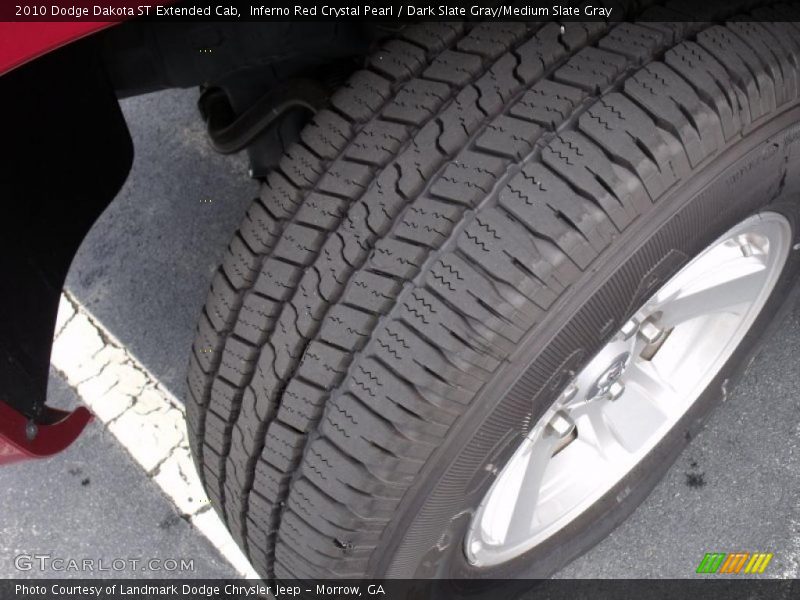 Inferno Red Crystal Pearl / Dark Slate Gray/Medium Slate Gray 2010 Dodge Dakota ST Extended Cab