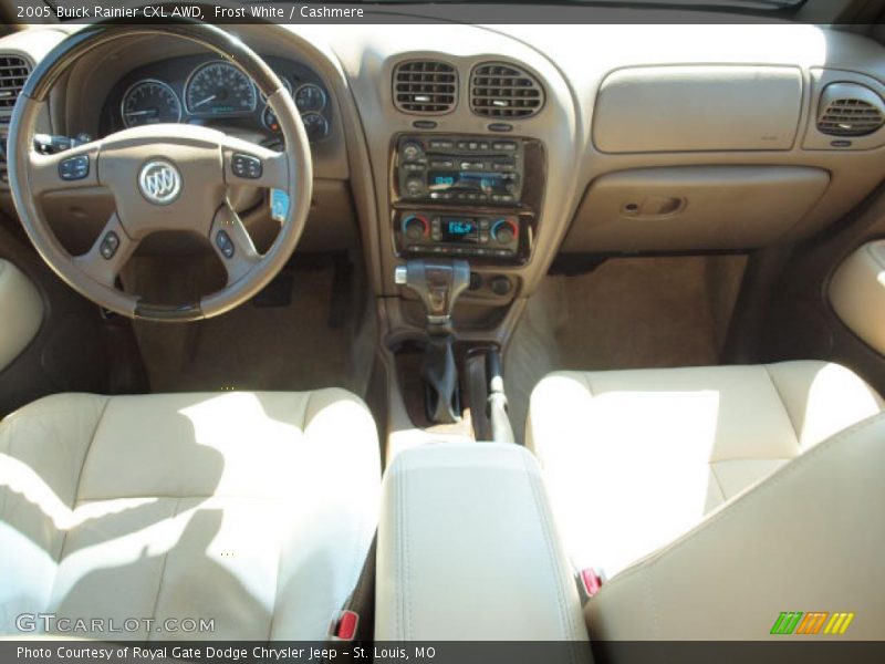 Frost White / Cashmere 2005 Buick Rainier CXL AWD