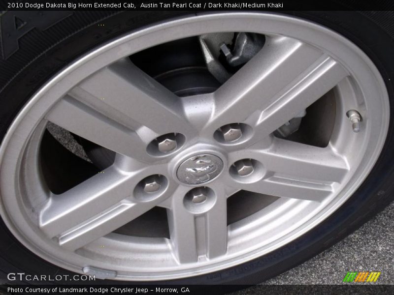 Austin Tan Pearl Coat / Dark Khaki/Medium Khaki 2010 Dodge Dakota Big Horn Extended Cab