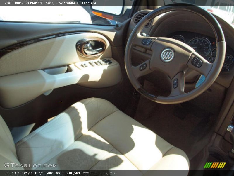 Frost White / Cashmere 2005 Buick Rainier CXL AWD