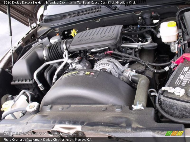 Austin Tan Pearl Coat / Dark Khaki/Medium Khaki 2010 Dodge Dakota Big Horn Extended Cab