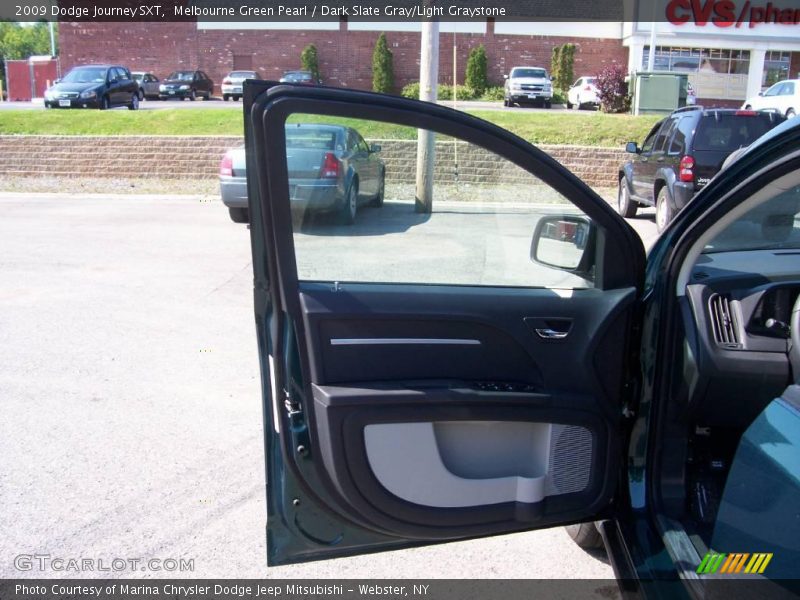 Melbourne Green Pearl / Dark Slate Gray/Light Graystone 2009 Dodge Journey SXT