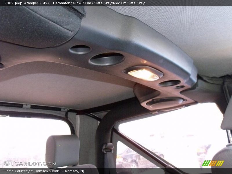 Detonator Yellow / Dark Slate Gray/Medium Slate Gray 2009 Jeep Wrangler X 4x4