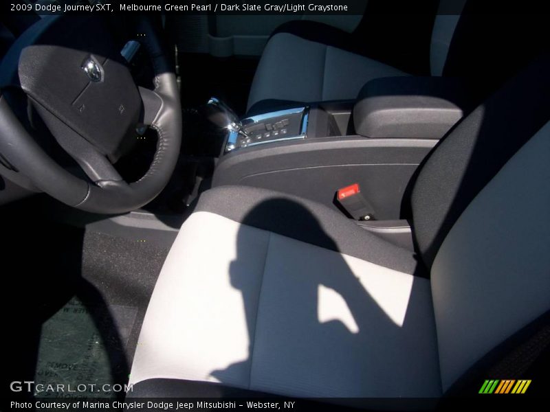 Melbourne Green Pearl / Dark Slate Gray/Light Graystone 2009 Dodge Journey SXT