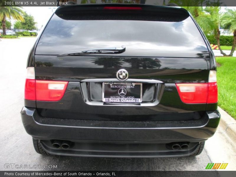 Jet Black / Black 2001 BMW X5 4.4i