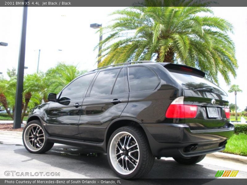 Jet Black / Black 2001 BMW X5 4.4i