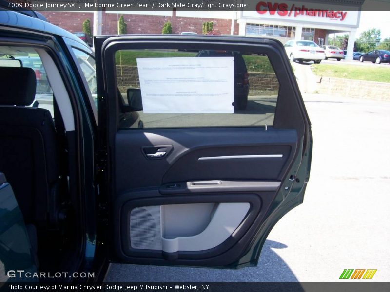 Melbourne Green Pearl / Dark Slate Gray/Light Graystone 2009 Dodge Journey SXT