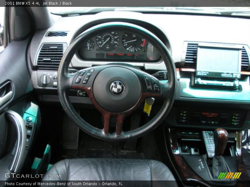 Jet Black / Black 2001 BMW X5 4.4i