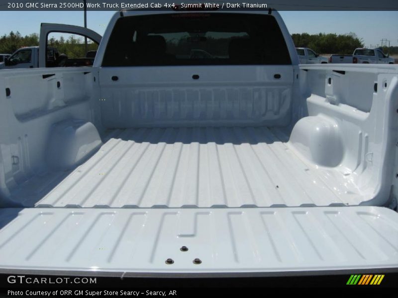 Summit White / Dark Titanium 2010 GMC Sierra 2500HD Work Truck Extended Cab 4x4