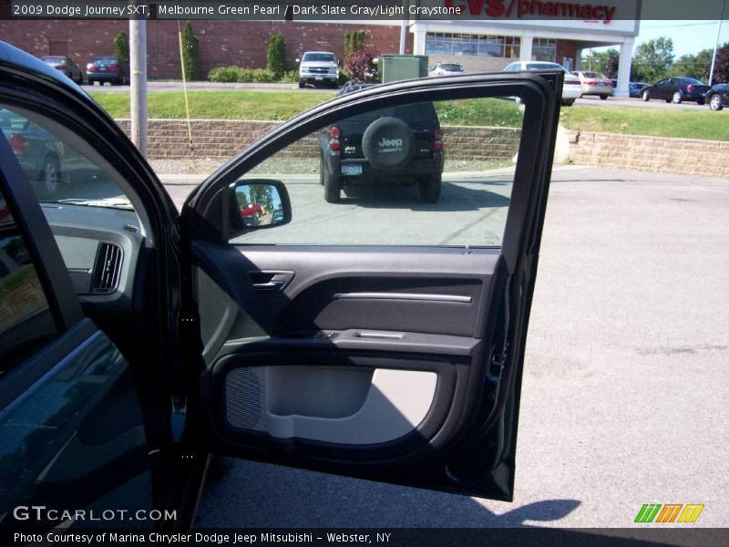 Melbourne Green Pearl / Dark Slate Gray/Light Graystone 2009 Dodge Journey SXT