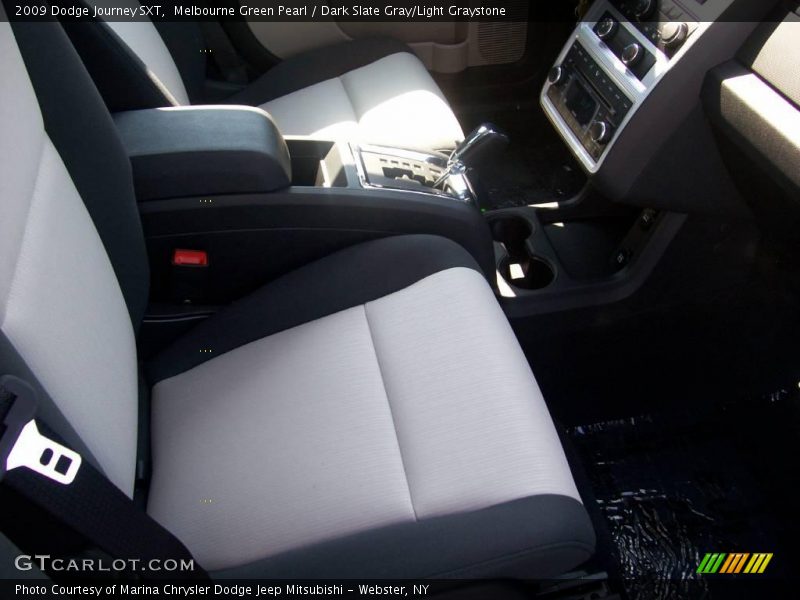 Melbourne Green Pearl / Dark Slate Gray/Light Graystone 2009 Dodge Journey SXT