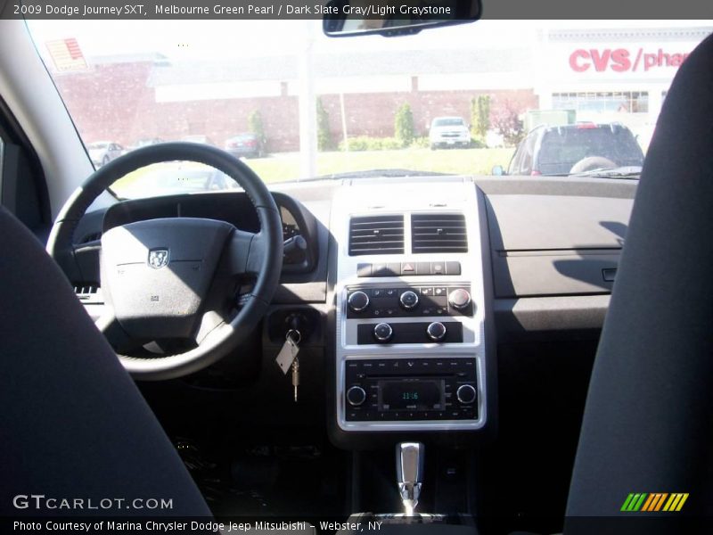 Melbourne Green Pearl / Dark Slate Gray/Light Graystone 2009 Dodge Journey SXT