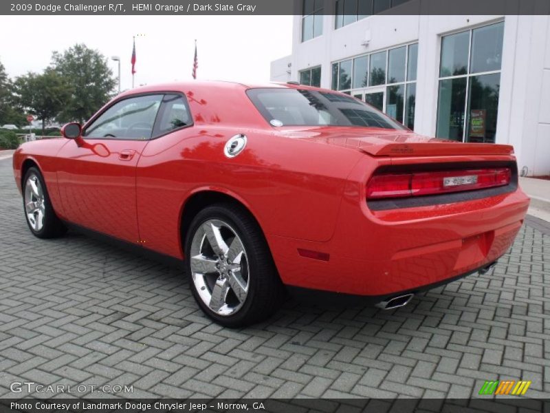 HEMI Orange / Dark Slate Gray 2009 Dodge Challenger R/T