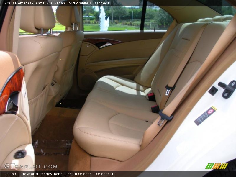 Arctic White / Cashmere 2008 Mercedes-Benz E 350 Sedan