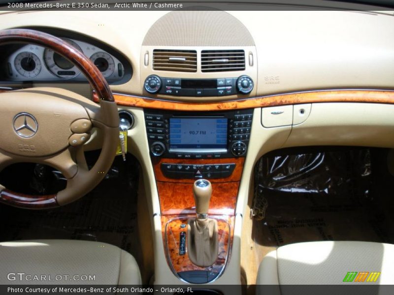 Arctic White / Cashmere 2008 Mercedes-Benz E 350 Sedan
