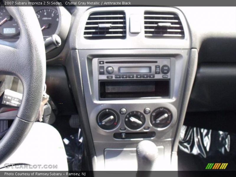 Crystal Gray Metallic / Anthracite Black 2007 Subaru Impreza 2.5i Sedan