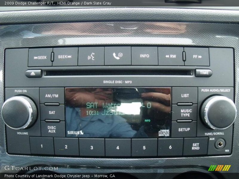 HEMI Orange / Dark Slate Gray 2009 Dodge Challenger R/T