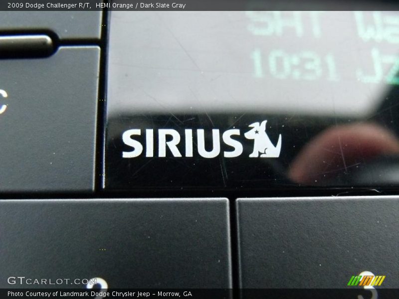 HEMI Orange / Dark Slate Gray 2009 Dodge Challenger R/T