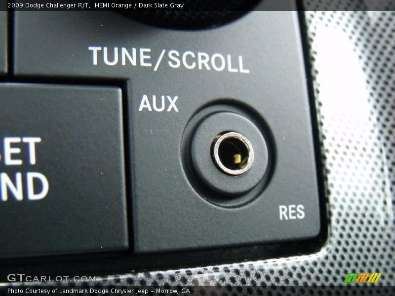 HEMI Orange / Dark Slate Gray 2009 Dodge Challenger R/T