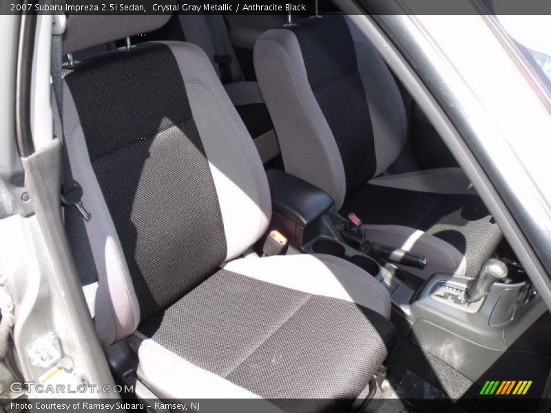 Crystal Gray Metallic / Anthracite Black 2007 Subaru Impreza 2.5i Sedan