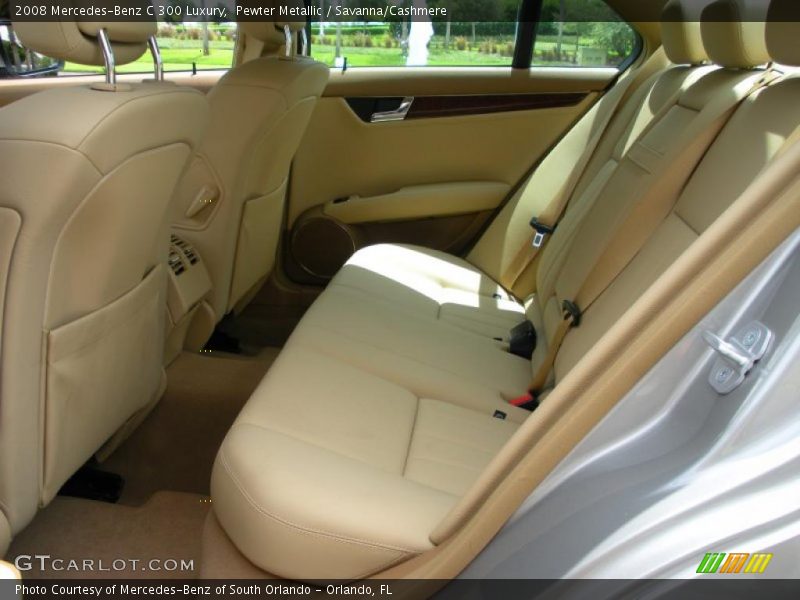 Pewter Metallic / Savanna/Cashmere 2008 Mercedes-Benz C 300 Luxury