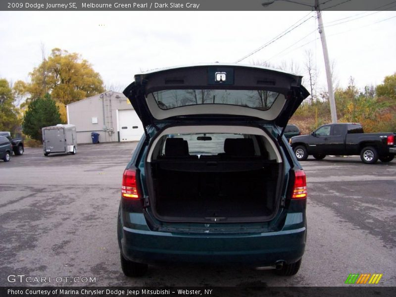 Melbourne Green Pearl / Dark Slate Gray 2009 Dodge Journey SE