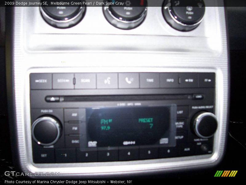 Melbourne Green Pearl / Dark Slate Gray 2009 Dodge Journey SE