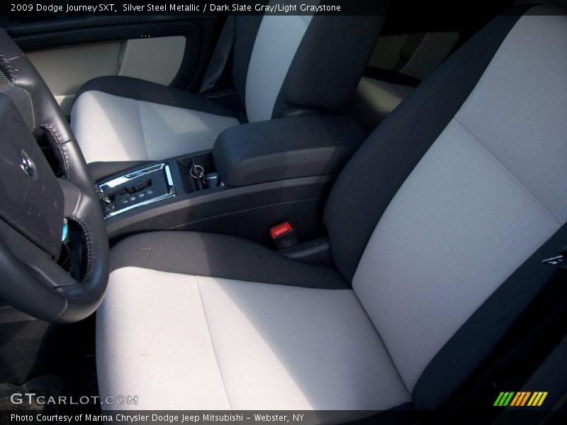Silver Steel Metallic / Dark Slate Gray/Light Graystone 2009 Dodge Journey SXT