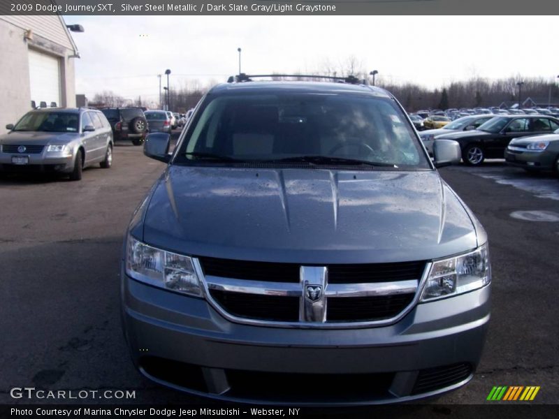 Silver Steel Metallic / Dark Slate Gray/Light Graystone 2009 Dodge Journey SXT