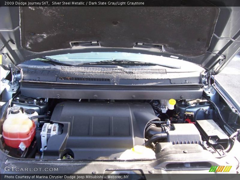 Silver Steel Metallic / Dark Slate Gray/Light Graystone 2009 Dodge Journey SXT