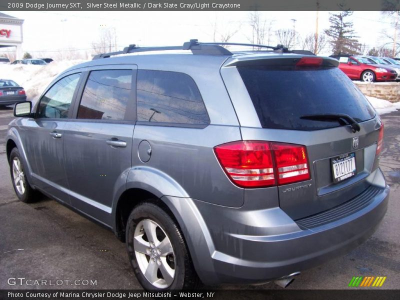 Silver Steel Metallic / Dark Slate Gray/Light Graystone 2009 Dodge Journey SXT