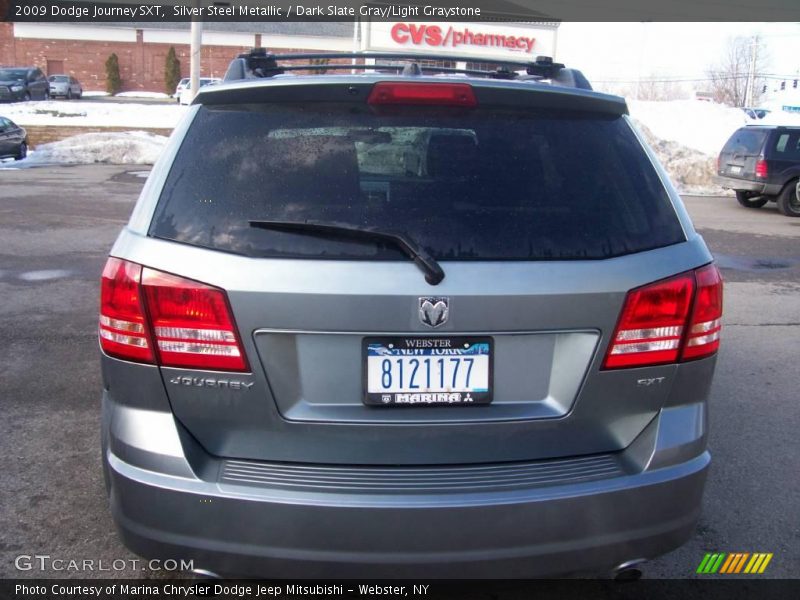 Silver Steel Metallic / Dark Slate Gray/Light Graystone 2009 Dodge Journey SXT