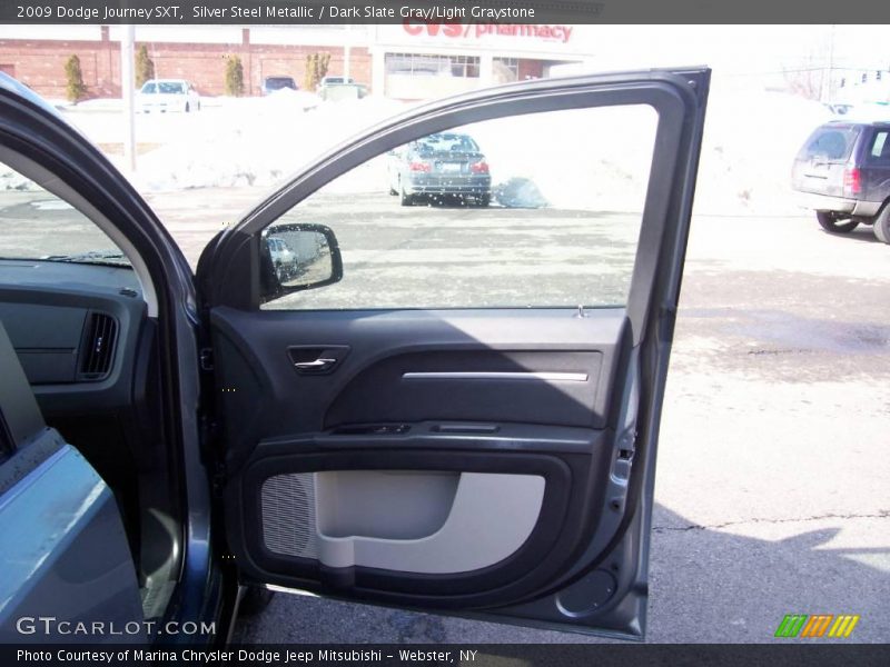 Silver Steel Metallic / Dark Slate Gray/Light Graystone 2009 Dodge Journey SXT