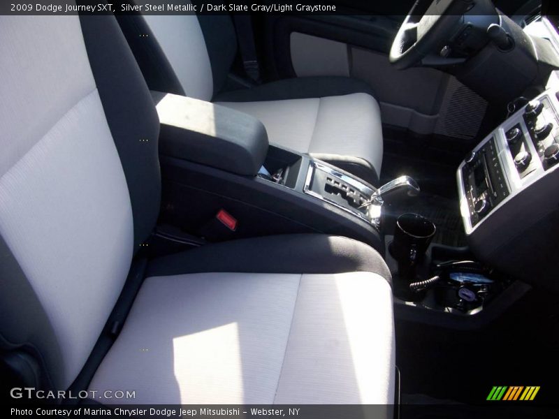 Silver Steel Metallic / Dark Slate Gray/Light Graystone 2009 Dodge Journey SXT