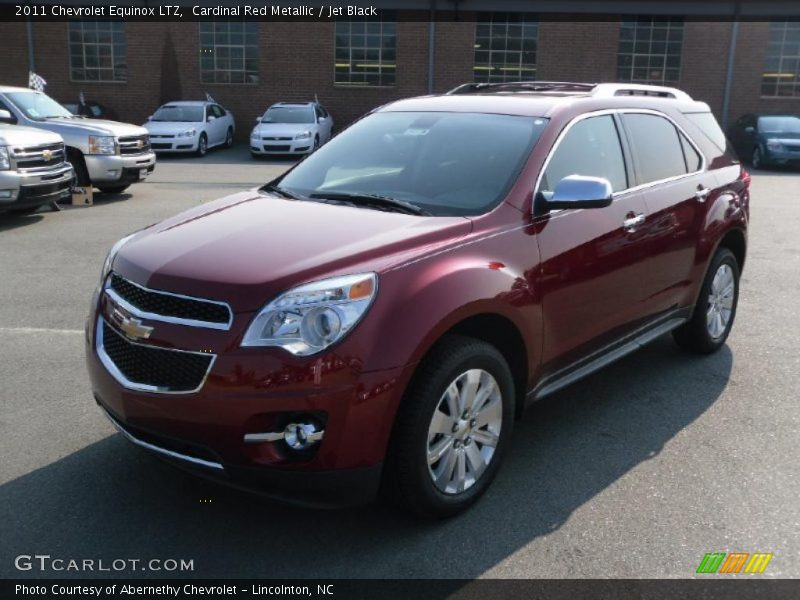 Cardinal Red Metallic / Jet Black 2011 Chevrolet Equinox LTZ