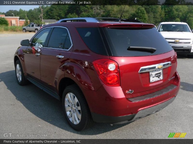 Cardinal Red Metallic / Jet Black 2011 Chevrolet Equinox LTZ