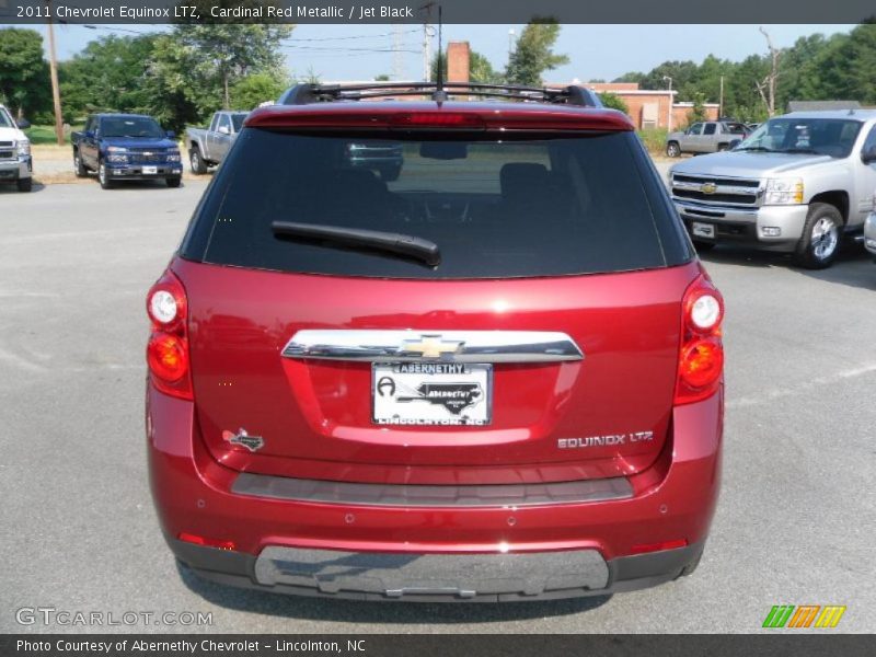 Cardinal Red Metallic / Jet Black 2011 Chevrolet Equinox LTZ