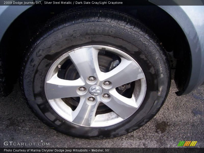 Silver Steel Metallic / Dark Slate Gray/Light Graystone 2009 Dodge Journey SXT