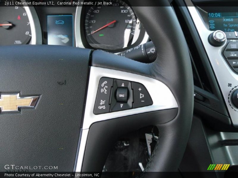 Cardinal Red Metallic / Jet Black 2011 Chevrolet Equinox LTZ