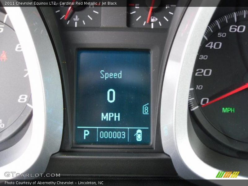 Cardinal Red Metallic / Jet Black 2011 Chevrolet Equinox LTZ