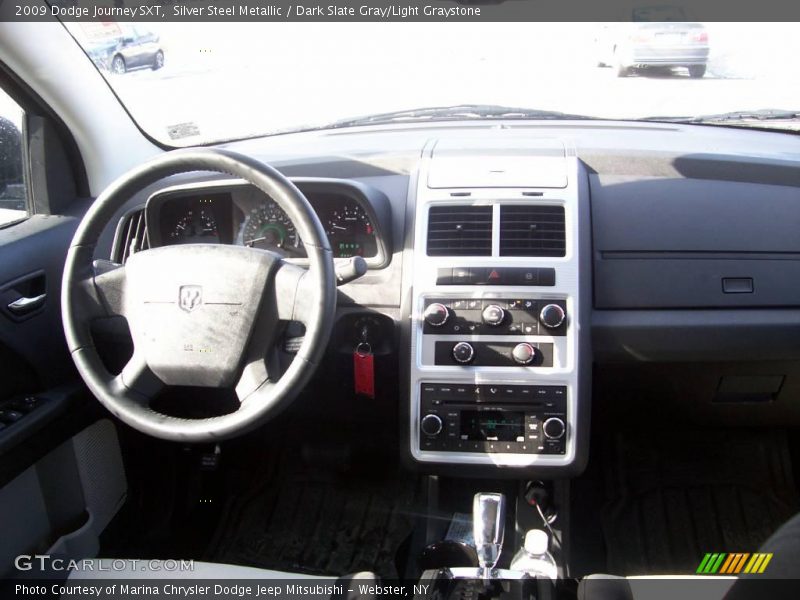 Silver Steel Metallic / Dark Slate Gray/Light Graystone 2009 Dodge Journey SXT