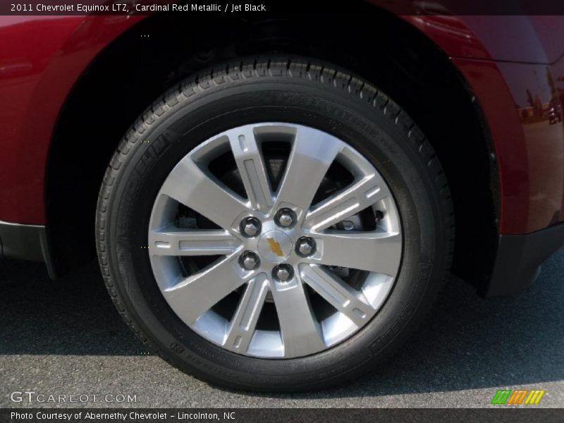 Cardinal Red Metallic / Jet Black 2011 Chevrolet Equinox LTZ