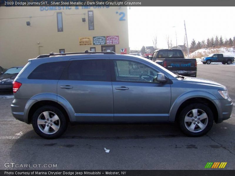 Silver Steel Metallic / Dark Slate Gray/Light Graystone 2009 Dodge Journey SXT
