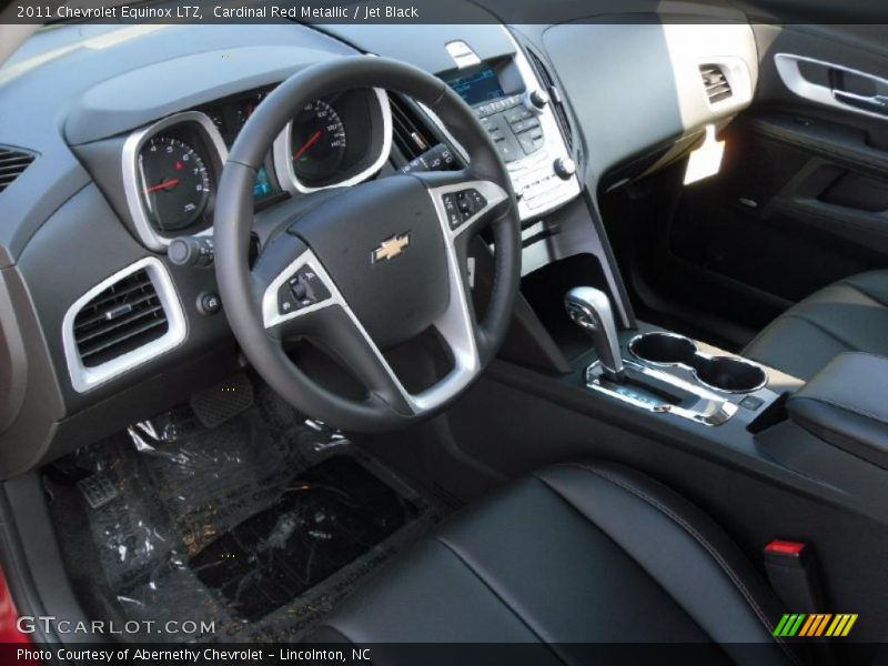 Cardinal Red Metallic / Jet Black 2011 Chevrolet Equinox LTZ