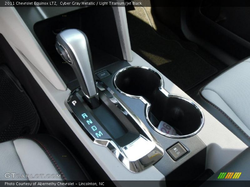 Cyber Gray Metallic / Light Titanium/Jet Black 2011 Chevrolet Equinox LTZ