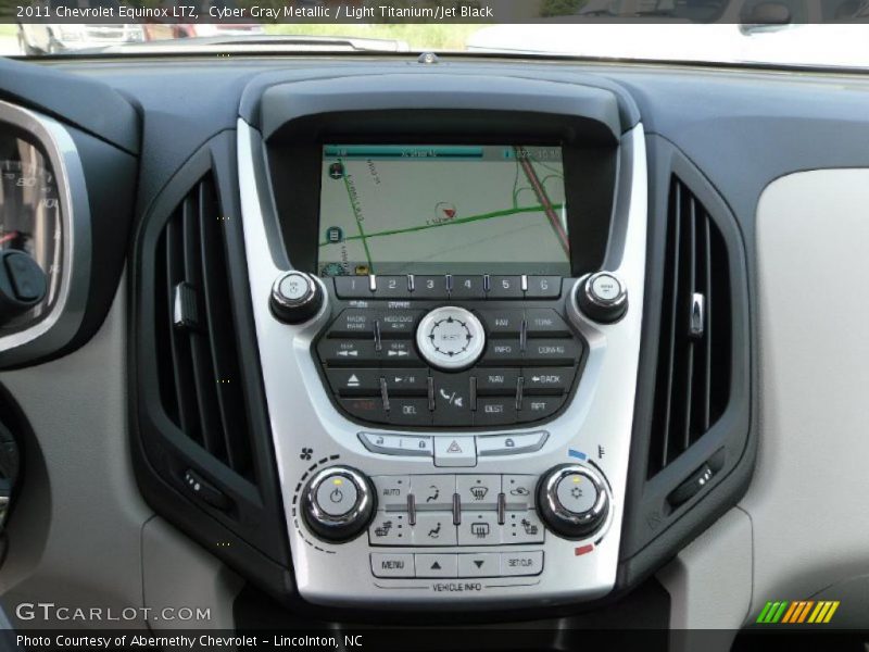 Cyber Gray Metallic / Light Titanium/Jet Black 2011 Chevrolet Equinox LTZ