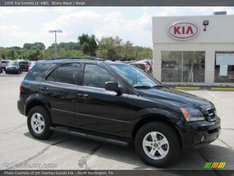Ebony Black / Beige 2005 Kia Sorento LX 4WD