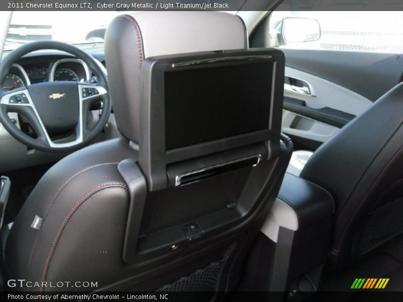 Cyber Gray Metallic / Light Titanium/Jet Black 2011 Chevrolet Equinox LTZ