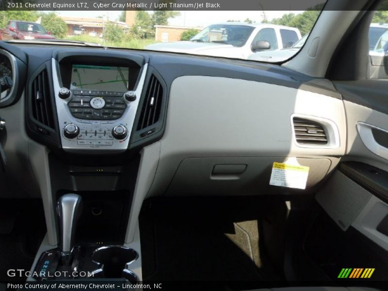 Cyber Gray Metallic / Light Titanium/Jet Black 2011 Chevrolet Equinox LTZ