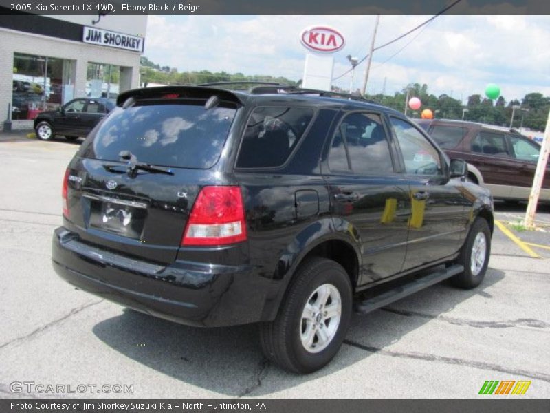 Ebony Black / Beige 2005 Kia Sorento LX 4WD